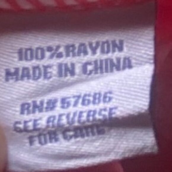 Red Floral Soft Flowy Maxi Dress Adjustable Straps Smocked Bodice Casual Comfort - Picture 12 of 12